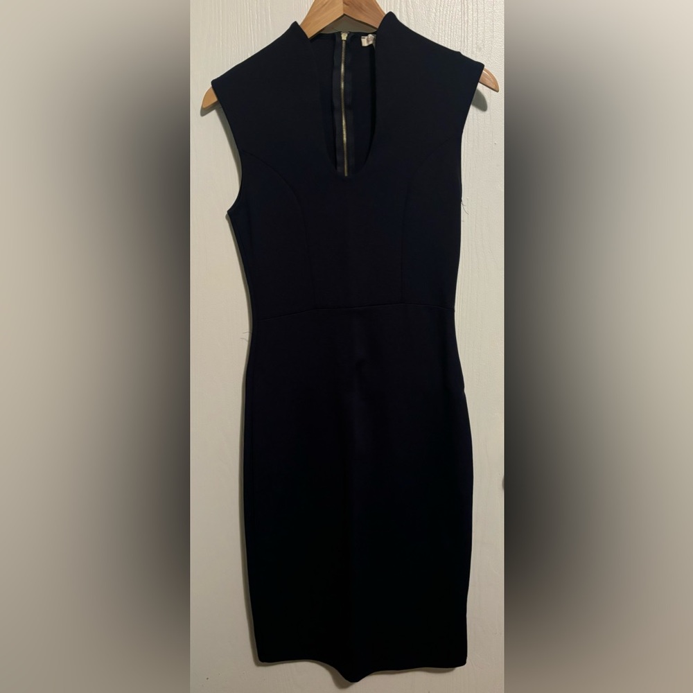Rolla Coster Navy blue sheath dress, size medium.